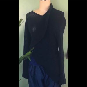 Commes des Garçons knitted, asymmetrical top